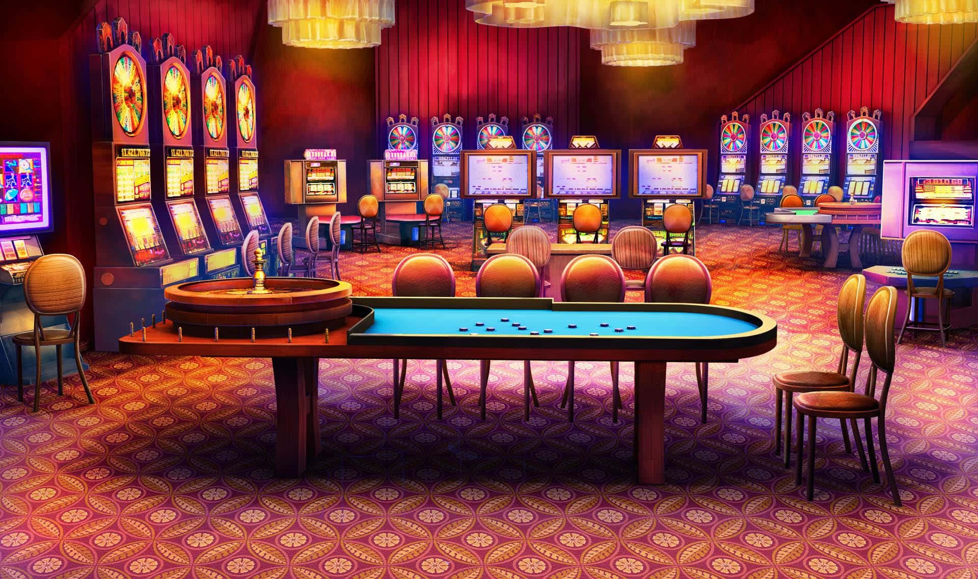 Riwayat permainan roulette dengan setiap putaran tercatat